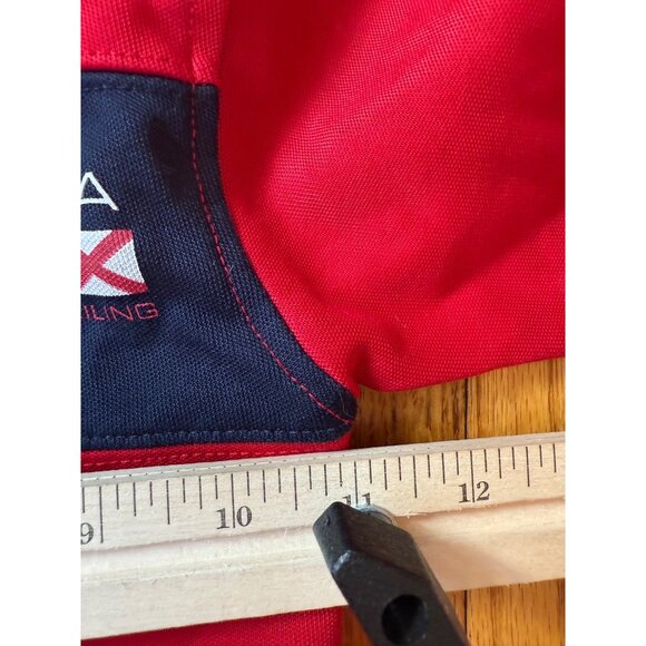 Nautica Red & Navy Full-Zip Jacket For Infants 12M Cotton/Polyester Blend - Picture 9 of 10